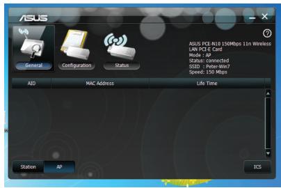 ASUS PCE-N15 - Mode point d'accès logiciel (soft AP) (windows® xp/vista/7) - 2