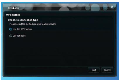 ASUS PCE-N15 - Se connecter à un réseau sans fil via WPS - 6