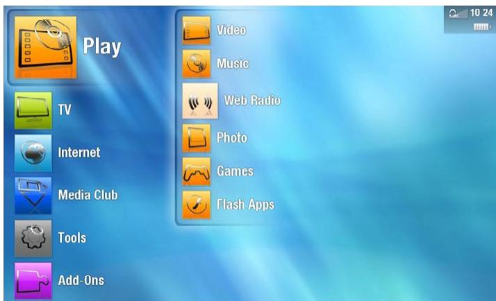 ARCHOS A5 INTERNET TABLE 32 - Écouter la RADIO sur internet - 1