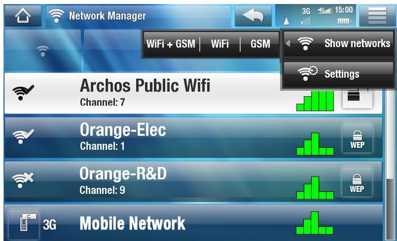 ARCHOS A5 INTERNET TABLE 32 - 5G 5.3 connection 3G - 1