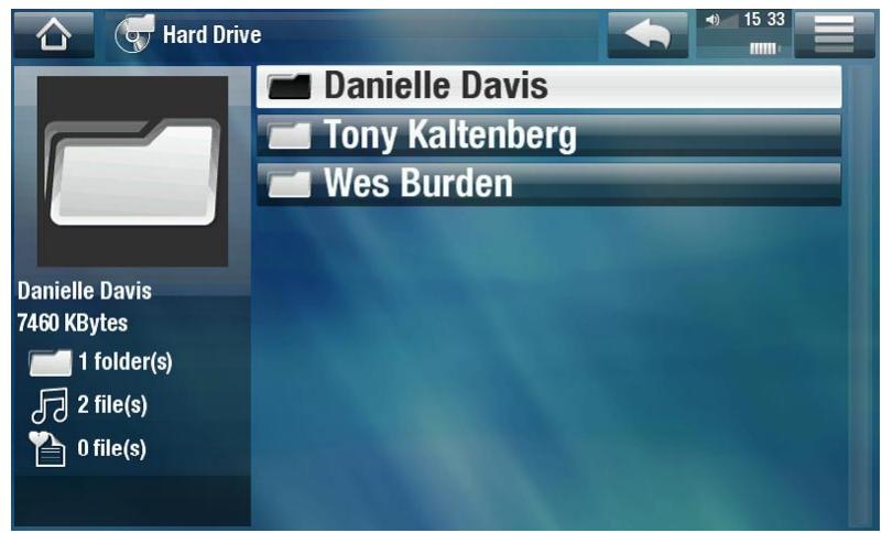ARCHOS A5 INTERNET TABLE 32 - Le navigateur musique - 1