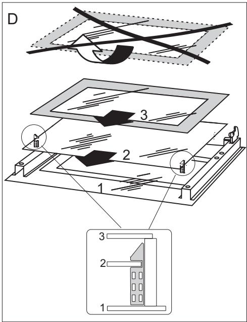 AMICA ACI605B - Comment enlever la vitre intérieure - 3