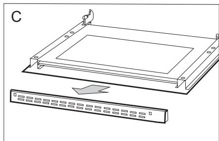 AMICA ACI605B - Comment enlever la vitre intérieure - 2