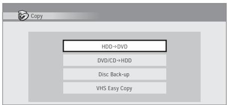 PIONEER DVR-RT601H-S - Sélectionnez 'HDD → DVD'. - 1