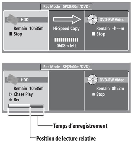PIONEER DVR-RT601H-S - Affichage des informations concernant le disque dur ou le disque chargé - 1