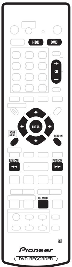 PIONEER DVR-RT601H-S - Enregistrement simplifié - 1