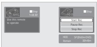 PIONEER DVR-RT601H-S - Sélectionnez 'VHS Easy Copy'. - 3