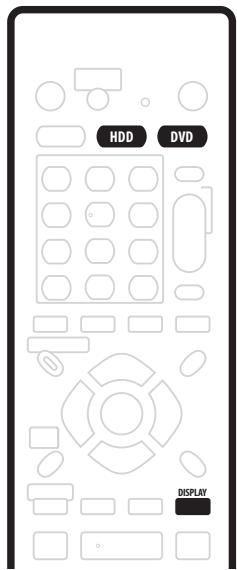 PIONEER DVR-RT601H-S - Affichage sur l'écran des informations du disque - 1