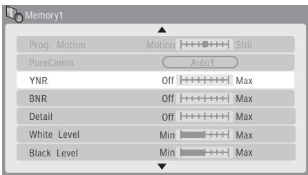 PIONEER DVR-RT601H-S - Sélectionnez le paramètre de qualité d'image que vous désirez définir. - 1