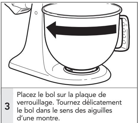 KITCHENAID KSM185PSEBK - Utilisation du ROBOT pâtissier - 2