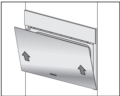 MIELE DGC 7860 - Démonter la porte - 4
