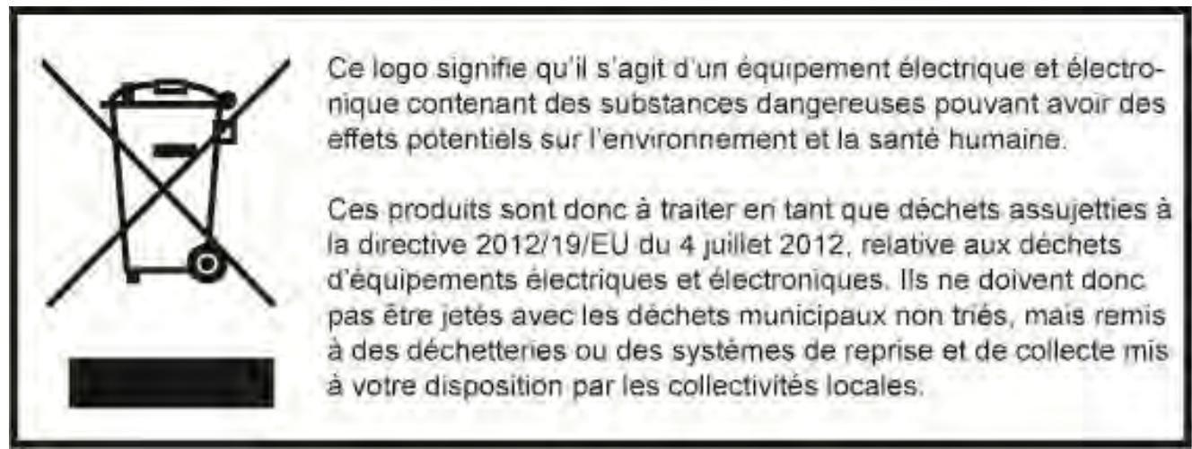 LOGICOM ALOA 155T BE EGGPLAN - 14-6 Consignes de mise au rebut de l'appareil - 1