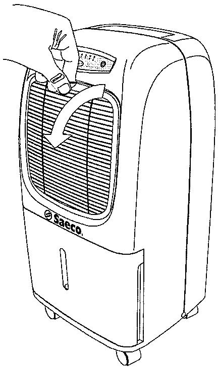 SAECO MP 7 BLANC - Si le déshumidificateur n'est pas utilisé - 1