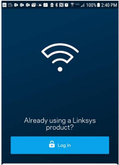 LINKSYS KITRESEAUWHW0101 - Connexion à l'application Linksys - 1