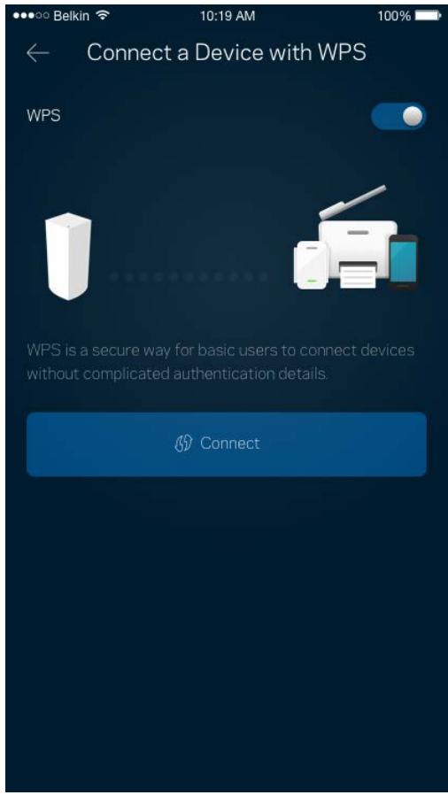 LINKSYS KITRESEAUWHW0101 - Connector un appareil avec WPS - 1