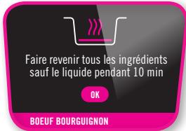 MOULINEX CE8511 - MENU RECETTES : (SUITE) - 17