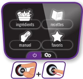 MOULINEX CE8511 - menu on /off - 1