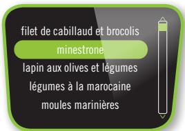 MOULINEX CE8511 - MENU FAVORIS : - 7