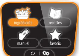 MOULINEX CE8511 - menu Ingredients - 1