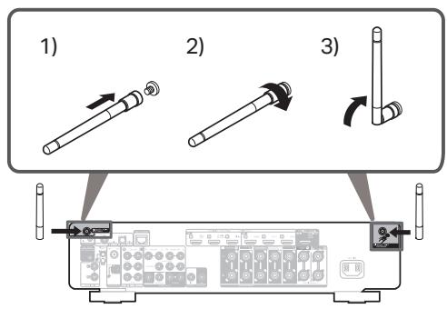 MARANTZ CINEMA70S - Connecter les antennes - 1