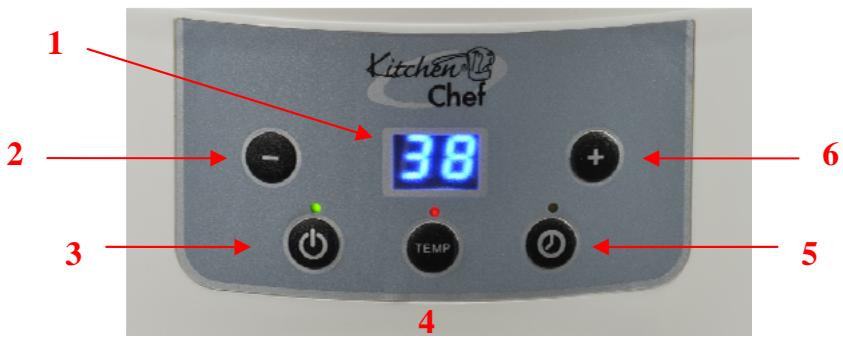 KITCHEN CHEF FD 880-E - Description - 2