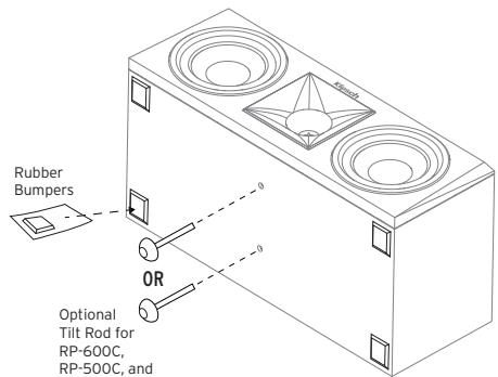 KLIPSCH RP-500C II - BEFORE YOU START - 2