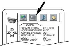 HITACHI DVP 745 E - Configuration de l'affichage - 1