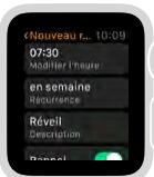 APPLE WATCH42ACICUIR - Régler des réveils - 4