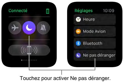 APPLE WATCH42ACICUIR - Ajuster la luminosité, la taille du texte, lessons et les vibrations - 5