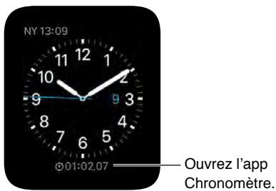 APPLE WATCH42ACICUIR - Chronométrer des événements grâce au chronomètre - 8