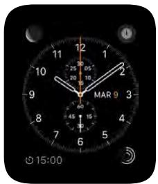 APPLE WATCH42ACICUIR - Chronographe - 1
