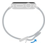 APPLE WATCH42ACICUIR - Bracket Boucle classique - 2