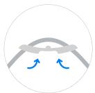 APPLE WATCH42ACICUIR - Bracket Boucle moderne - 1