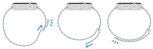 APPLE WATCH42ACICUIR - Bracelet Cui - 1