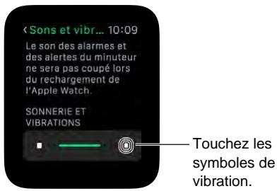 APPLE WATCH42ACICUIR - Ajuster la luminosité, la taille du texte, lessons et les vibrations - 4