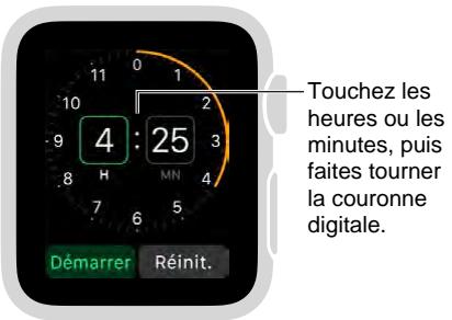 APPLE WATCH42ACICUIR - "Régle un minuteur pour dans 20 minutes." - 1