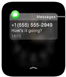 APPLE WATCH42ACICUIR - Répondre aux notifications non lues - 2