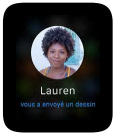 APPLE WATCH42ACICUIR - Envoyer un Digital Touch - 2