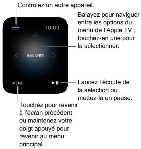 APPLE WATCH42ACICUIR - Contrôler l'Apple TV - 1