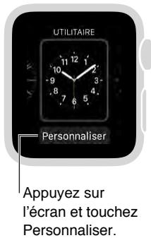 APPLE WATCH42ACICUIR - Personnaliser le cadran de l'heure - 2