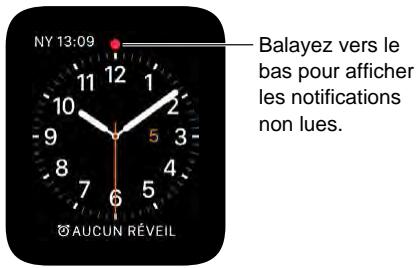 APPLE WATCH42ACICUIR - Répondre aux notifications non lues - 1