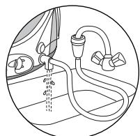 CALOR GV 9150 PROTECT PRO - I- pour RINCR la chaudiere avec l'accessoire devidange - 2