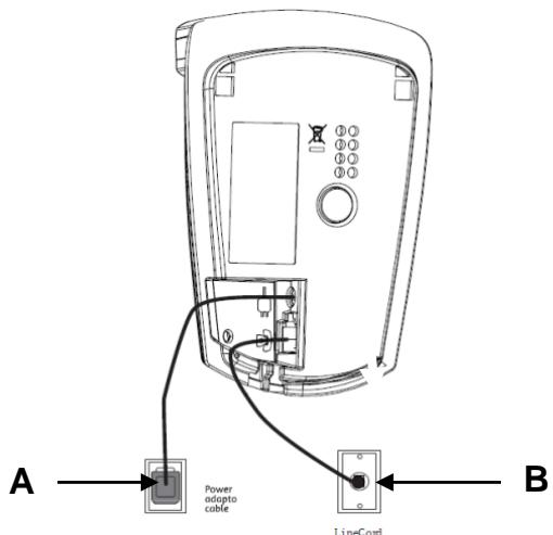 LOGICOM LUXiA 155T BLANC GRIS - – Installation de votre téléphone - 1