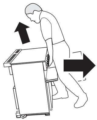 FALCON ELS100EIGB-EUC - Déplacement de la cuisinière - 7