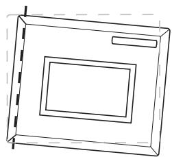 FALCON ELS100EIGB-EUC - La porte du four est alignée mal - 1