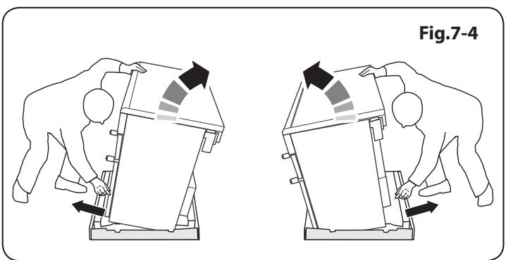FALCON ELS100EIGB-EUC - Déplacement de la cuisinière - 6