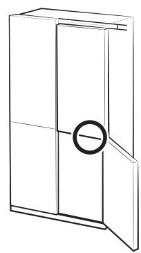 SAMSUNG RF65A967FSR - ÉTAPE 5 Réglage de la hauteur des portes - 1