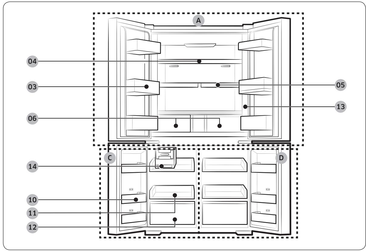 SAMSUNG RF65A967FSR - Installation - 1