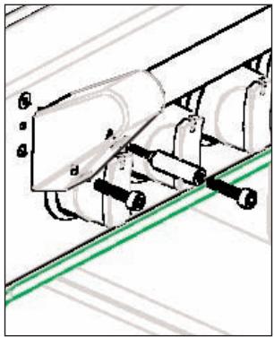 STOVES PSTERG110ESS - Mise en place du rail pour essuie-mains (le cas échéant) - 1