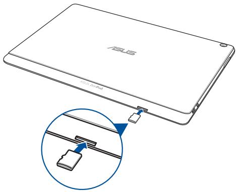 ASUS Z300M-6B033A - Installer une carte microSD - 1